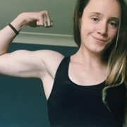Teen muscle girl Fitness girl Ishbel